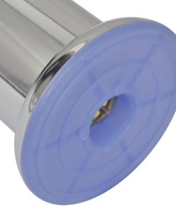 Piedini Rotondi Per Divani 8 Pz Cromati 60 mm