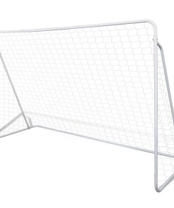 Porta Da Calcio In Acciaio 2 Pz 240x90x150 cm