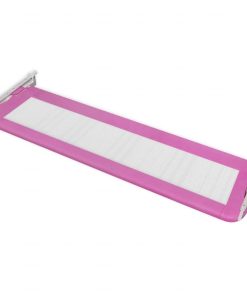 Sponde Letto Per La Sicurezza Dei Bambini 2 Pz Rosa 150x42 cm