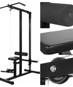 Macchina Multistazione Con Bilanciere E Set Di Manubri 30,5 kg