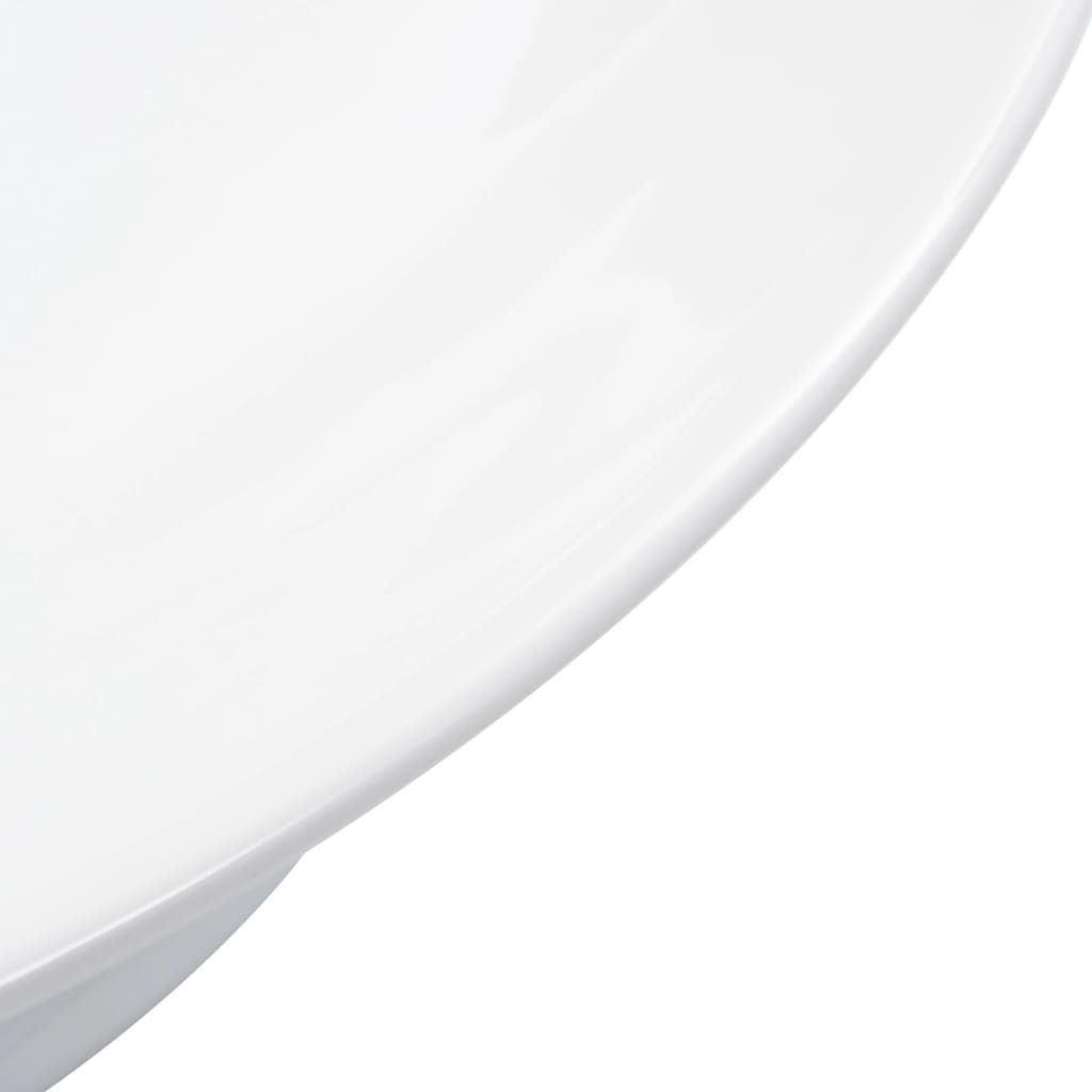 Lavandino 41x12,5 Cm In Ceramica Bianco