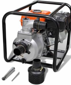 Pompa D'acqua Motore A Benzina 80 Mm Attacco 4800 W