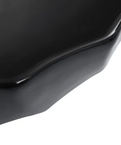 Lavandino 46x17 Cm In Ceramica Nero
