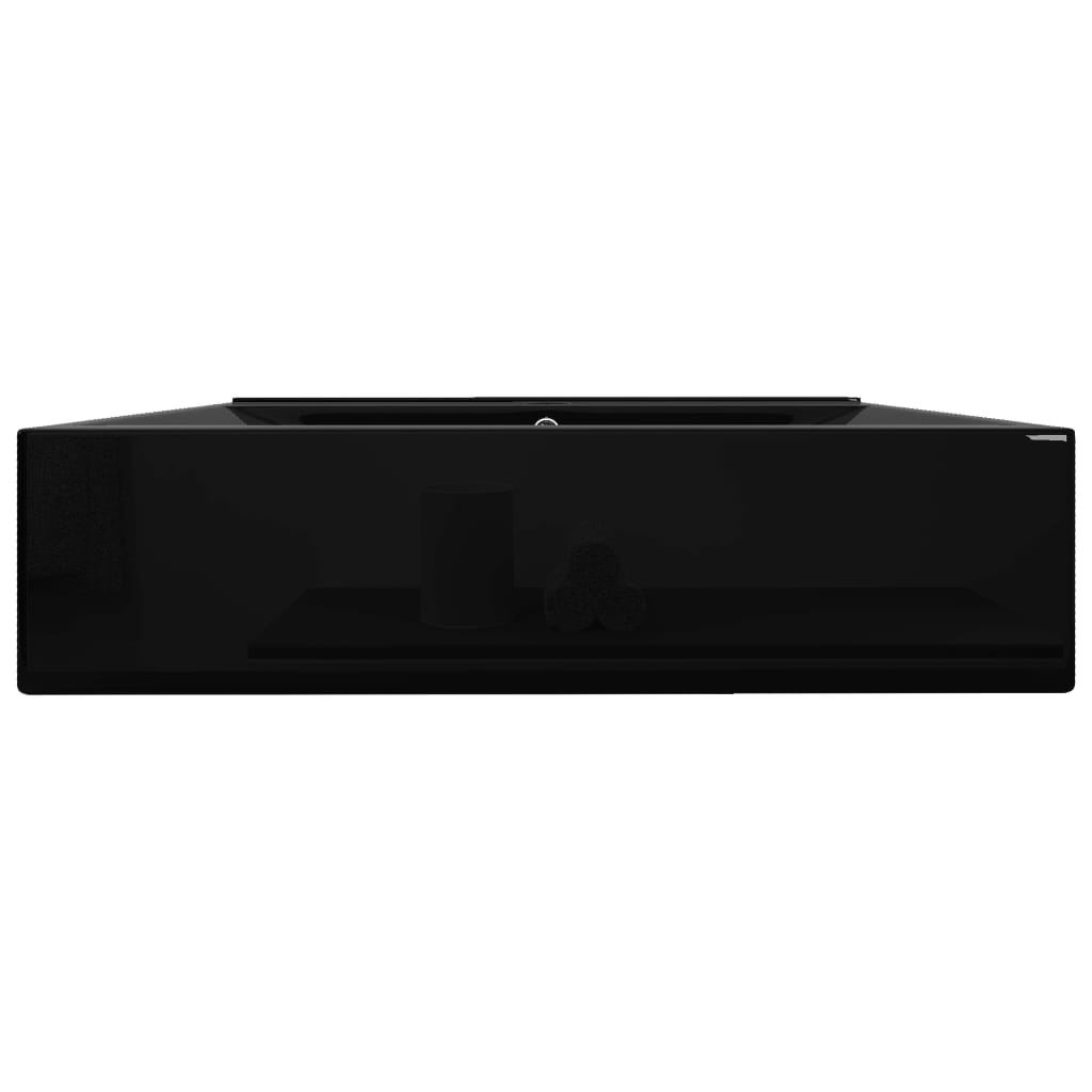 Lavello Bianco In Ceramica Di Lusso Con Foro Rubinetto 60x46 cm