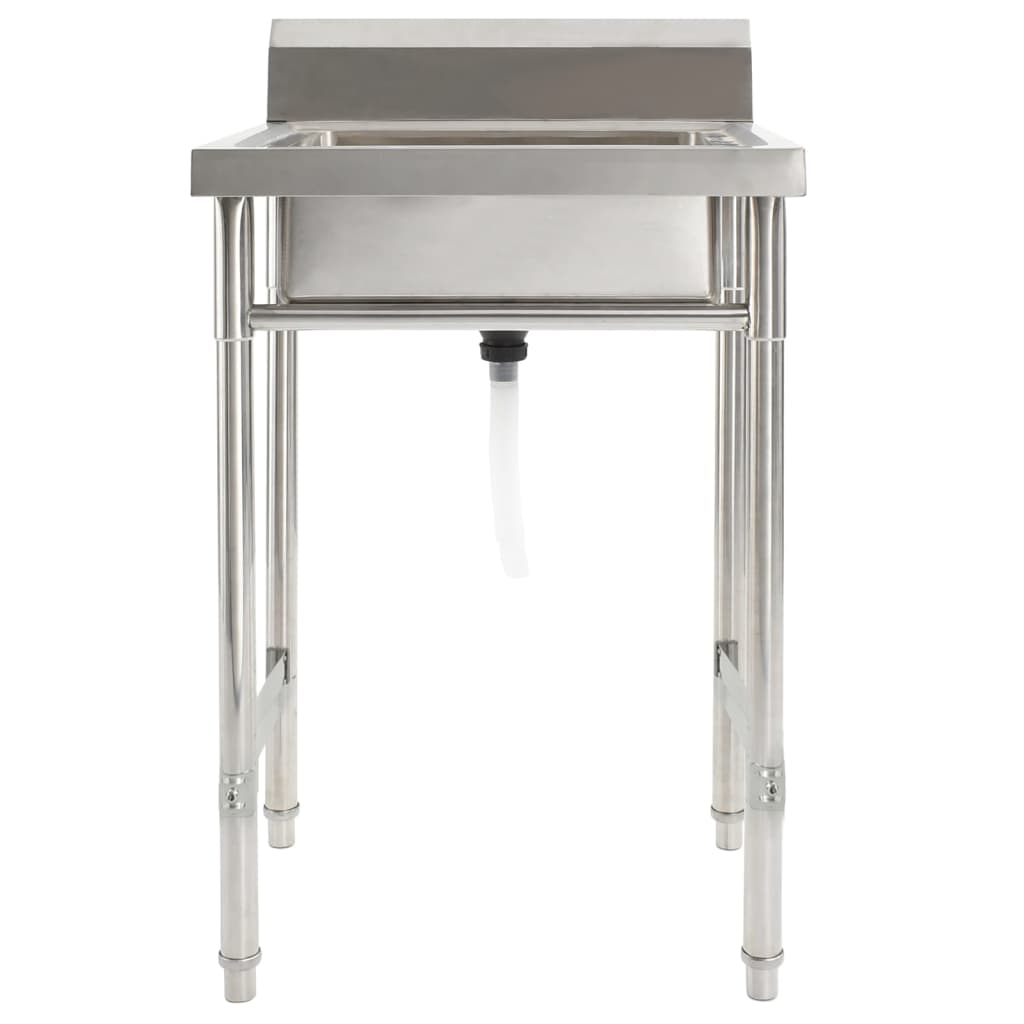 Lavello Da Cucina Vasca Singola In Acciaio Inossidabile - Image 5