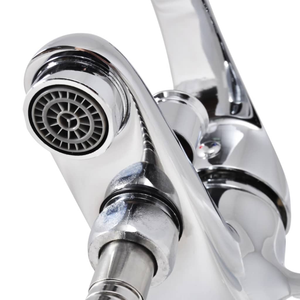 Rubinetto Miscelatore Per Bagno E Doccia Cromo - Image 4
