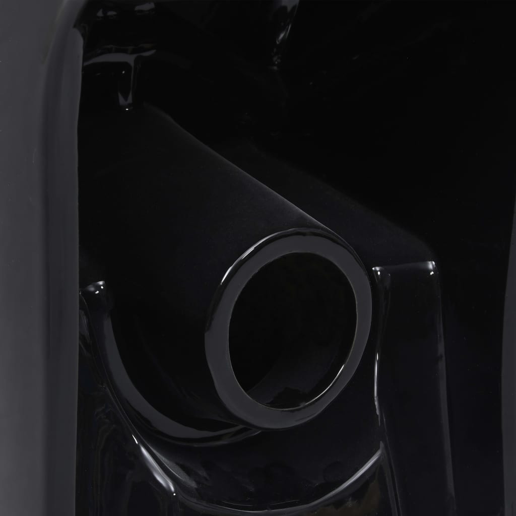 Vaso Wc In Ceramica Con Scarico Dietro Nero - Image 5