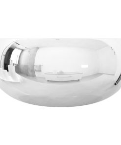 Lavandino 40x15 Cm In Ceramica Argento