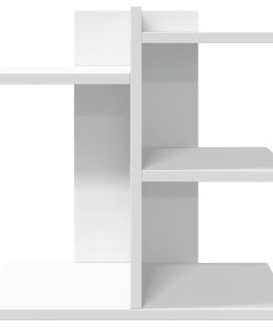 Organizer Da Scrivania Bianco 42x21,5x42 Cm Legno Multistrato