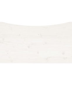Piano Scrivania Bianco 100x60x2,5 Cm In Legno Massello Di Pino