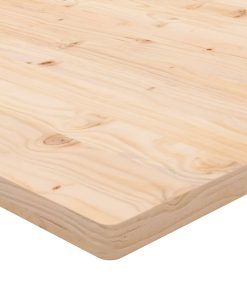 Piano Scrivania 110x60x2,5 Cm In Legno Massello Di Pino