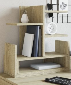 Organizer Scrivania Rovere Sonoma 49x20x52,5 Cm Multistrato