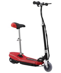Monopattino Con Sella E Led 120 W Rosso