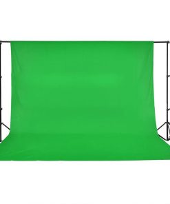 Fondale In Cotone Verde Senza Supporto 500x300 Cm Per Croma Key