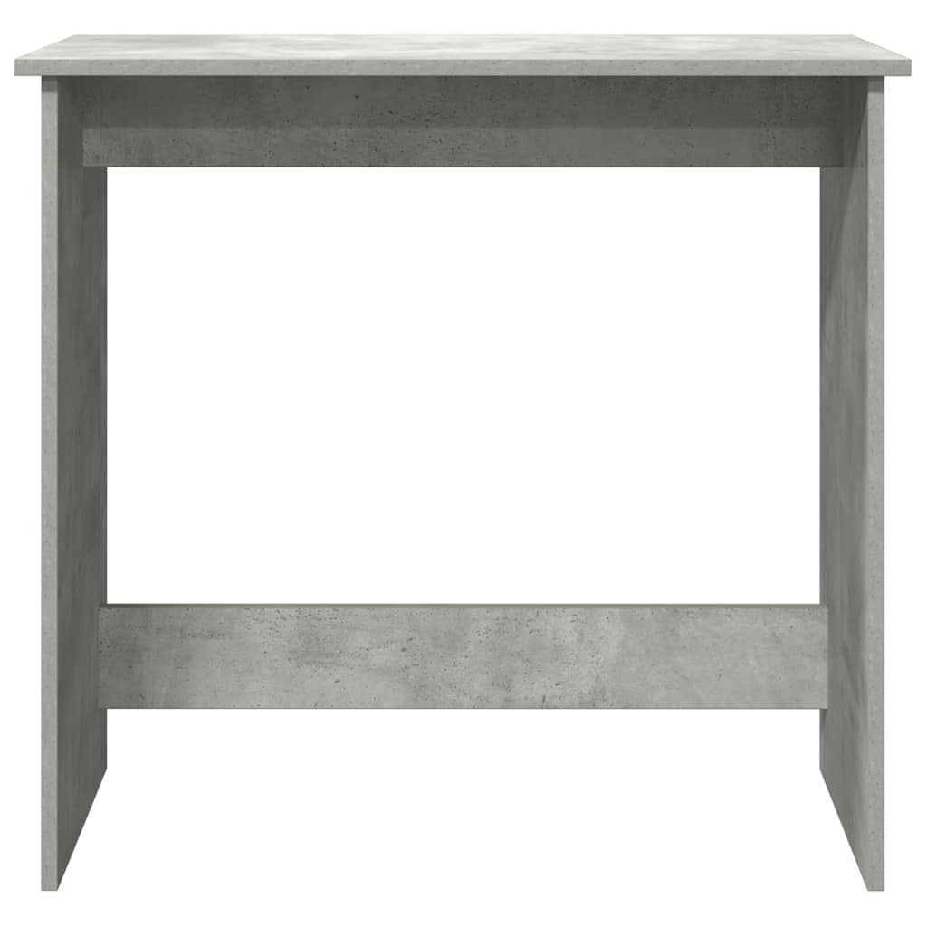 Scrivania Grigio Cemento 80x40x75 Cm In Legno Multistrato - Image 3