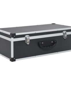 Custodia Cd Per 80 Cd In Alluminio Abs Nero