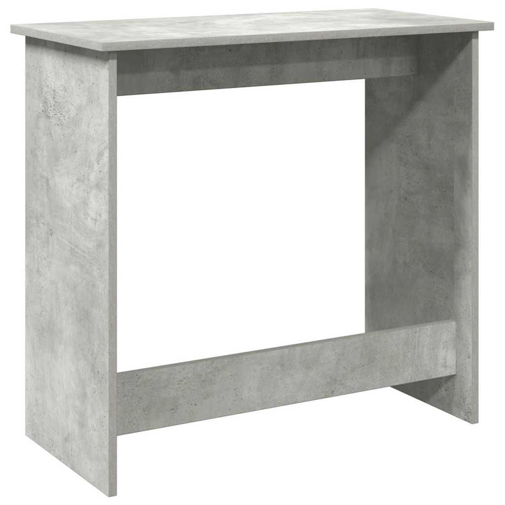 Scrivania Grigio Cemento 80x40x75 Cm In Legno Multistrato - Image 5