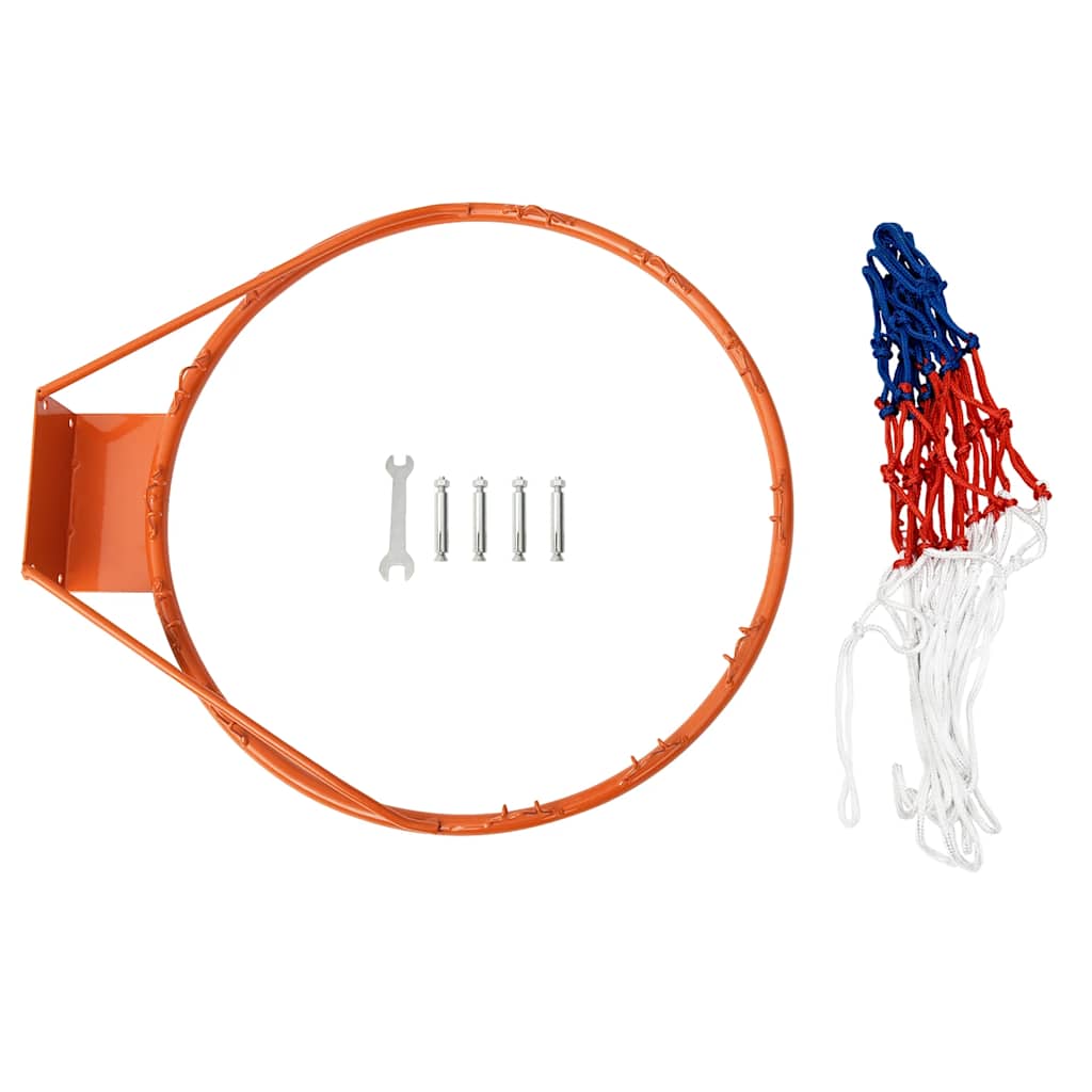 Canestro Da Basket Arancione 39 Cm Acciaio