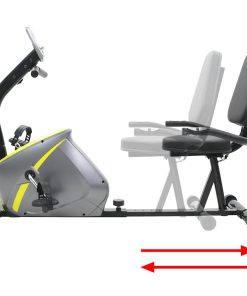 Cyclette Reclinata Magnetica Con Misurazione Del Polso