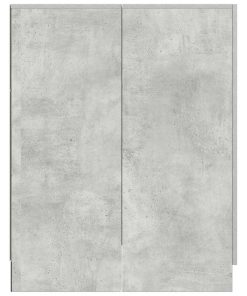 Mobile Per Lavatrice Grigio Cemento 70,5x71,5x91,5 cm