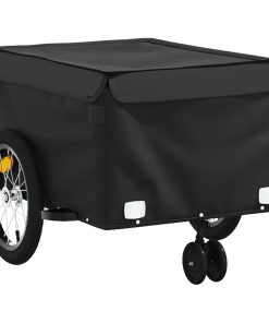 Rimorchio Da Bici Nero 45 Kg In Ferro