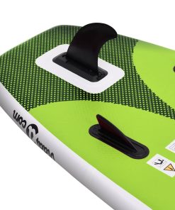 Set Tavola Da Sup Gonfiabile Verde 300x76x10 cm