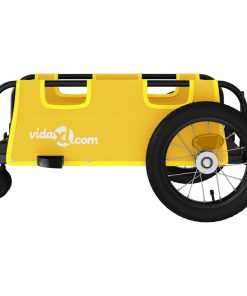 Rimorchio Da Bici Giallo Oxford E Ferro