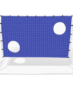 Porta Da Calcio E Telone Con Buchi Per Allenamento 240x92x150cm
