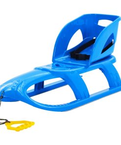 Slittino Con Seduta Blu 102,5x40x23 Cm In Polipropilene