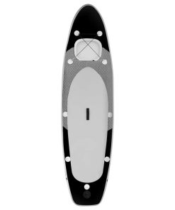 Set Tavola Da Sup Gonfiabile Nero 360x81x10 cm