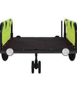 Rimorchio Da Bici Verde Oxford E Ferro