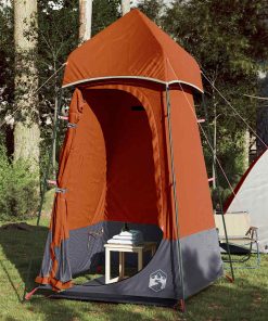Tenda Per Toilette Arancione Impermeabile