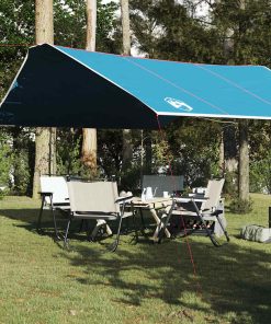 Telone Da Campeggio Blu 420x440 Cm Impermeabile