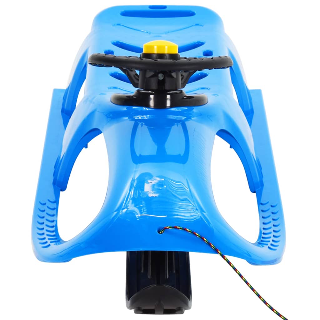 Slittino Con Volante Blu 102,5x40x23 Cm In Polipropilene - Image 4