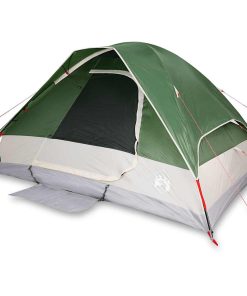 Tenda Da Campeggio A Cupola Per 4 Persone Verde Impermeabile