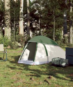 Tenda Da Campeggio A Cupola Per 1 Persona Verde Impermeabile