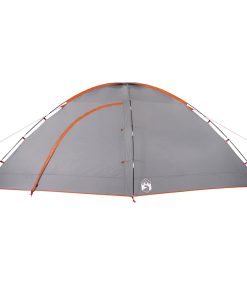 Tenda Da Campeggio Per 8 Persone Arancione Impermeabile
