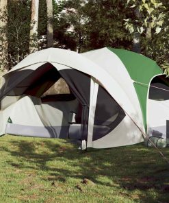 Tenda Familiare Cabina Per 6 Persone Verde Impermeabile