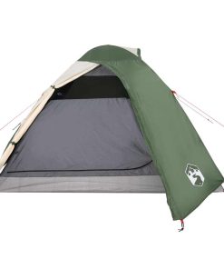 Tenda Da Campeggio A Cupola Per 3 Persone Verde Impermeabile