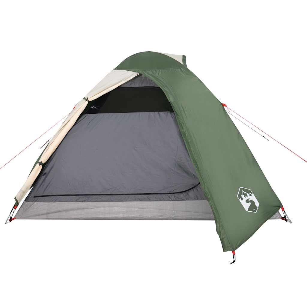 Tenda Da Campeggio A Cupola Per 3 Persone Verde Impermeabile