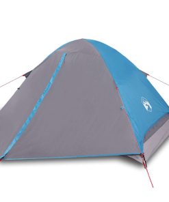 Tenda Da Campeggio A Cupola Per 2 Persone Blu Impermeabile