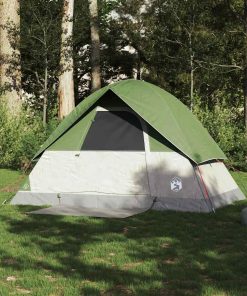 Tenda Da Campeggio A Cupola Per 2 Persone Verde Impermeabile