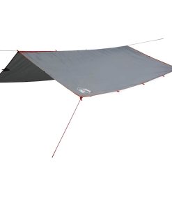 Telone Da Campeggio Grigio/arancione 300x294 Cm Impermeabile