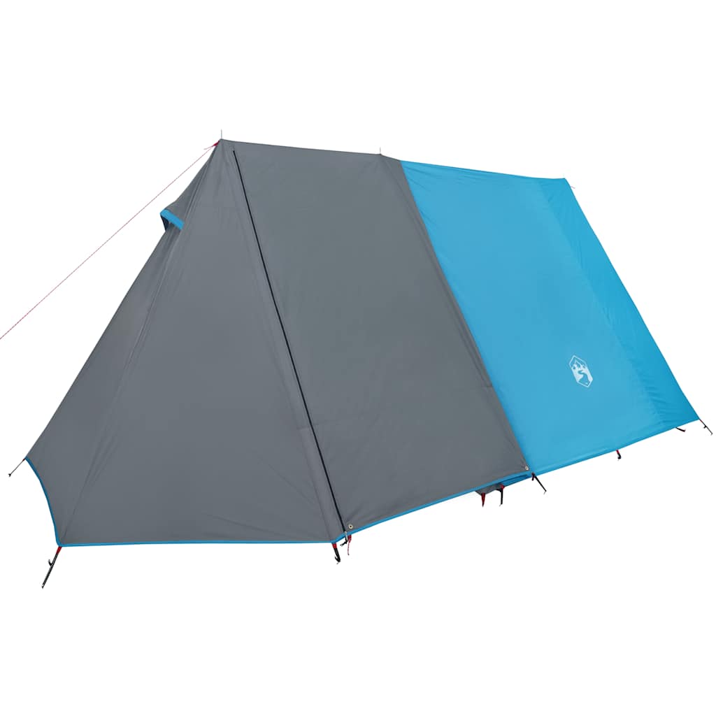 Tenda Da Campeggio Per 3 Persone Blu Impermeabile - Image 6