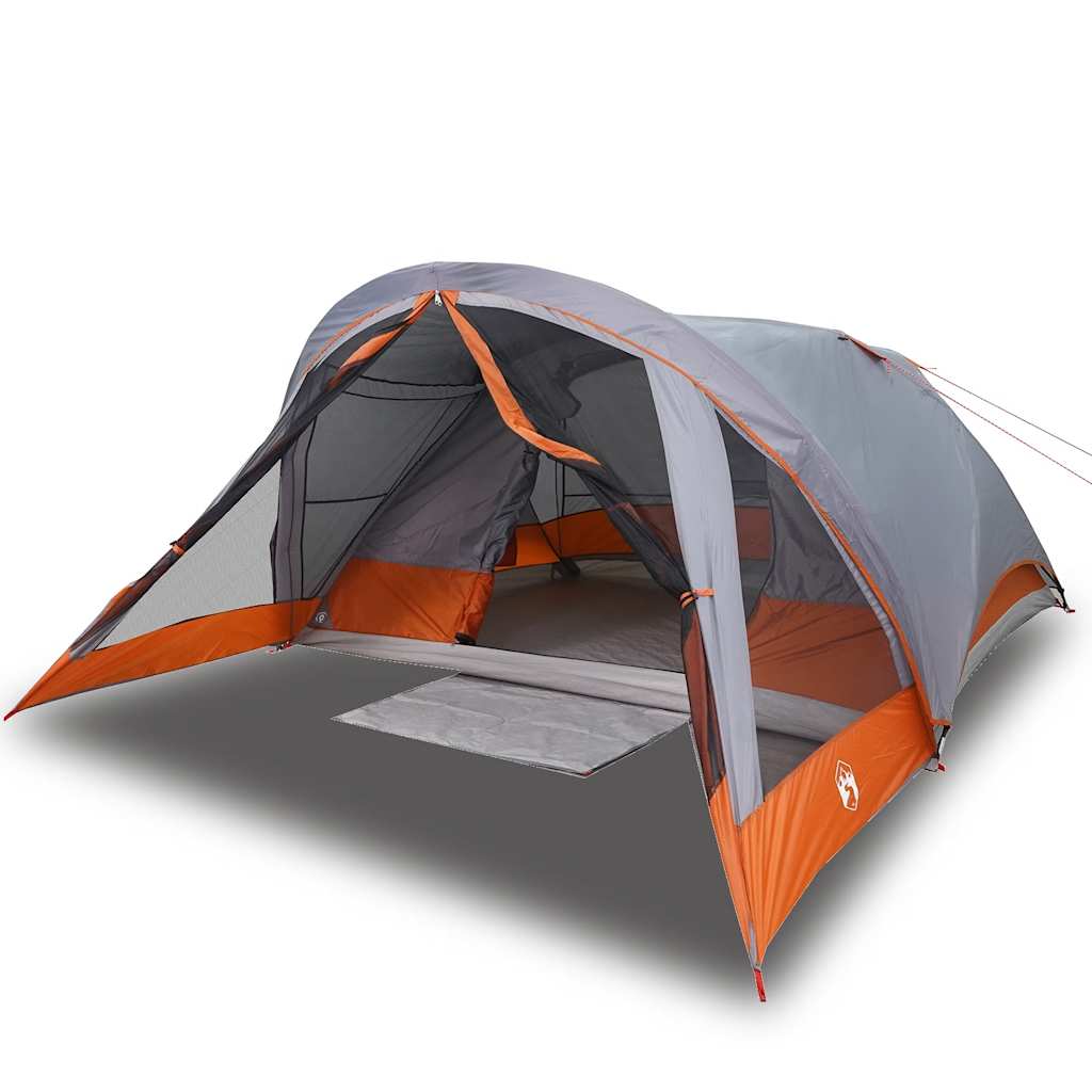 Tenda Familiare A Cabina Per 6 Persone Grigia Impermeabile