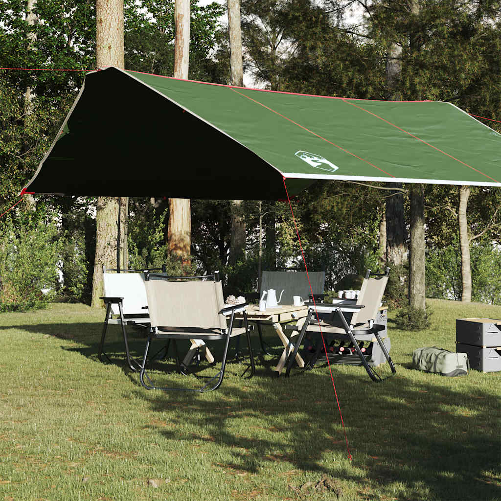 Telone Da Campeggio Verde 420x440 Cm Impermeabile