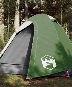 Tenda Da Campeggio A Cupola Per 2 Persone Verde Impermeabile