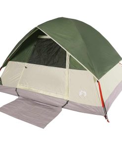 Tenda Da Campeggio A Cupola Per 3 Persone Verde Impermeabile