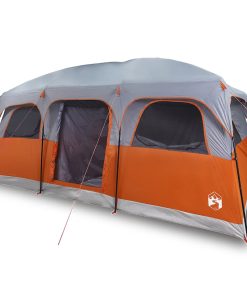 Tenda Familiare A Cabina Per 10 Persone Grigia Impermeabile