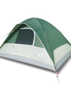 Tenda Da Campeggio A Cupola Per 6 Persone Verde Impermeabile